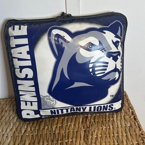 Penn State Nittany Lions Blue and White Cushion